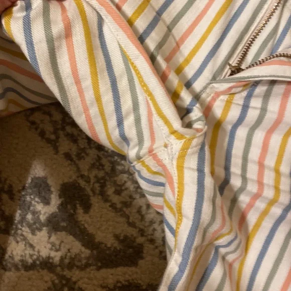 Great condition limited edition wrangler wide leg flared jeans striped - Picture 3 of 9